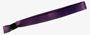 Purple Cloth Wristbands Solid Color No Print - Color