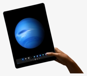 Drawing Ipad Hand Holding - Apple Ipad Pro 32gb Wifi - Space Gray