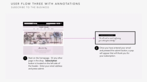 User Flow Two With Annotations - User