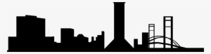 Nyc Skyline Silhouette Png Jpg Free Stock - City Silhouette Vector