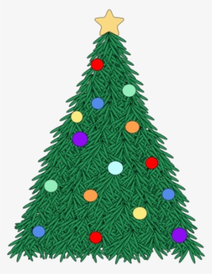 Christmas Lights Clipart My Cute Graphics - Christmas Tree Clip Art