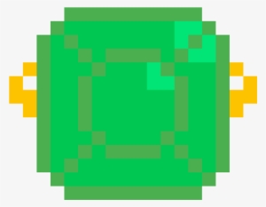 Pixilart Emerald Ring Sprinklz Png Emeralds Png Button - Pixel Art Gas Mask