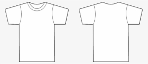 T High Quality Image - V Neck T Shirt Layout