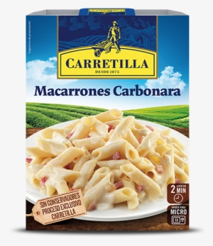 Macaroni Carbonara - Carretilla Menestra De Verduras