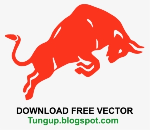 Logo Vector Premium Red Bull Jumping - Red Bulletin