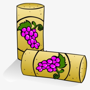 Free Vector Wine Corks Clip Art - Clip Art Wine Cork