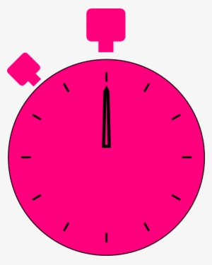 Pink Stopwatch Clipart