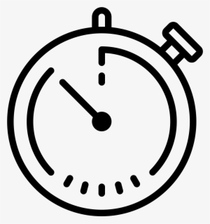 Stopwatch Icon - Stop Watch Line Icon