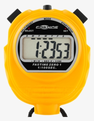 Stopwatch For Swimming - Fastime 01 - Yellow Stop Watch