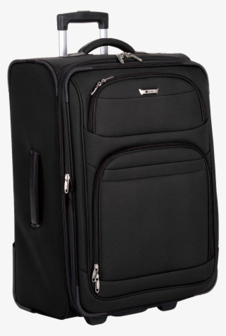 Free Png Black Suitcase Png Images Transparent - Black Luggage Png