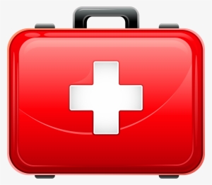 Red Medical Bag Png Clipart - Clipart First Aid Box