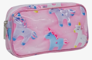 Picture Of Unicorns And Stars Small Cosmetic Bag - Iscream Unicorns And Stars Small Cosmetic Case