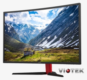Don't Miss - Viotek Gn32c 32-inch Led Curved Computer Gaming Monitor