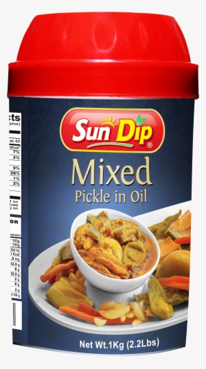Mixed Pickle In Oil 80g - Sundip Mixed Pickle In Oil 11.6 Oz (330 Grams)