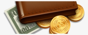 Cropped Money Png Pic - Wallet Clipart