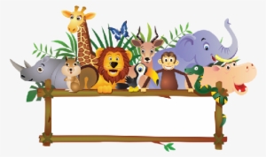 Circus Animals Png - Safari Animals Cartoon