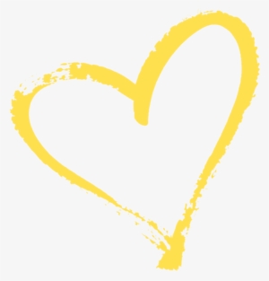 Heart Clipart Yellow - Yellow Love Heart Png