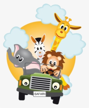 Clip Free Stock Animal Group Clipart - Safari Animals Clipart Png