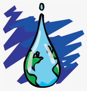 A Drop Around The World - Water Resources Clipart