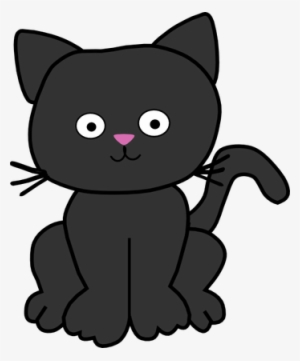 Tag For Cute Cat Cartoon Pictures - Black Cat Clipart Cute