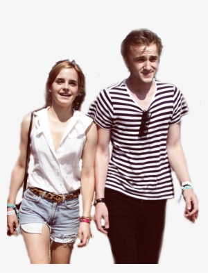 Emma Watson, Tom Felton, And Harry Potter Image - Tom Felton Und Emma Watson