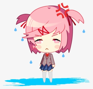Oc Edited Mediachibi Natsuki But Shes Wet And Angry