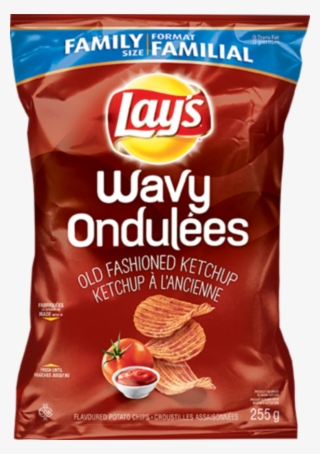 Lays Wavy Ketchup Chips