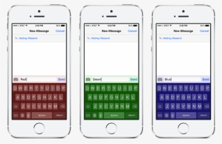 How To Change Ios 7 Keyboard Color