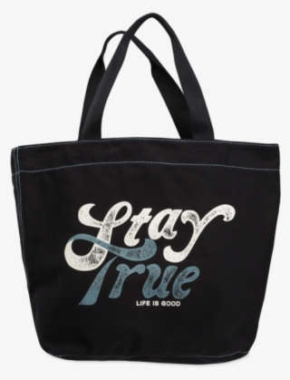 Women's Life Is Good Marquee Tote Stay True Night Black