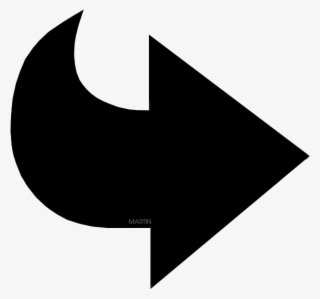 Arrows Clip Art By Phillip Martin, Black Arrow Svg