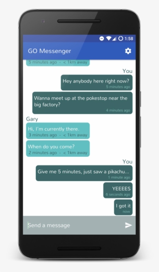 Messenger For Pokémon Go