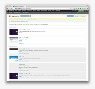 The Current State Of Drupal Admin Themes Levelten Dallas