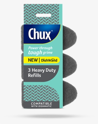 Chux® Dishwand Heavy Duty Refills- 3 Pack