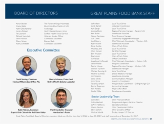 Board Ofare Directors Who We 1 In 9 Individuals Across
