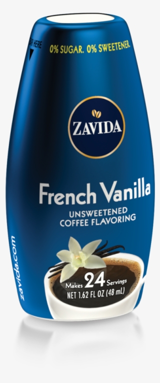 Zavida French Vanilla Unsweetened Flavor Shots