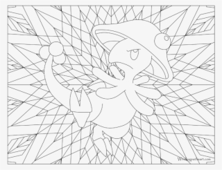 Adult Pokemon Coloring Page Breloom 286
