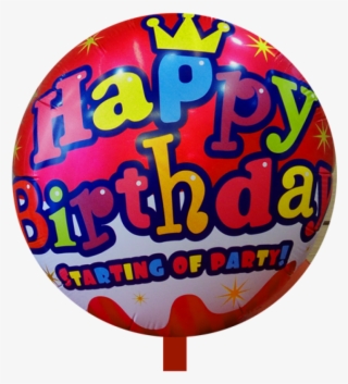 Balloon Foil Happy Birthday Red Bf1 Nd