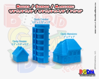 Monopoly House Pieces Png
