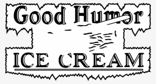 Good Humor 2 Logo Black And White