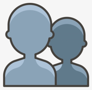 Busts In Silhouette Emoji
