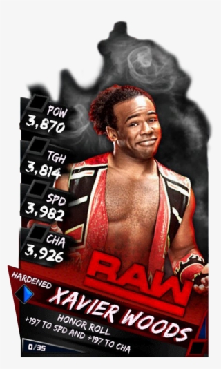 Supercard Xavierwoods S3 Ultimate Raw 9699 Supercard