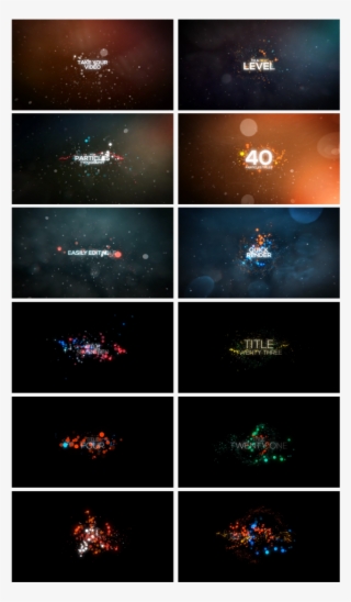 40 Particles Titles