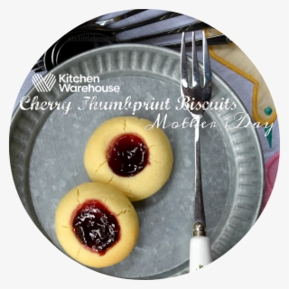Cherry Thumbprint Biscuits, A Special Mother's Day