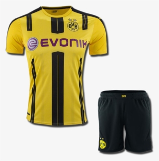 Kids Borrusia Dortmund Football Jersey And Shorts Home