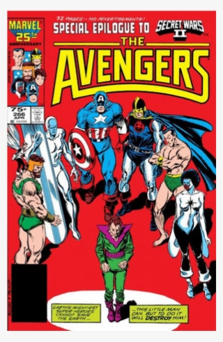 Купете Comics 1986-04 The Avengers Transparent PNG - 950x950 - Free ...