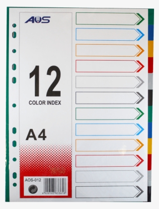 Separador Plastico A4 12