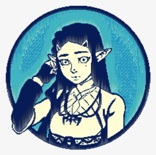 [моё] The Legend Of Zelda Pixel Art Princess Zelda