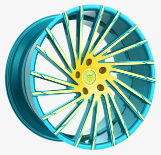 Blue And Yellow Finish