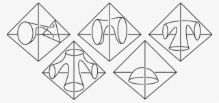 Non-normal Pieces In The Tetrahedra Of T