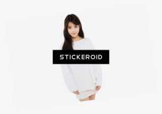 Iu White Sweater